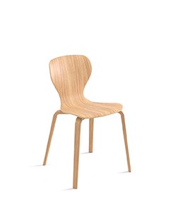 viccarbe Ears Wood Chair