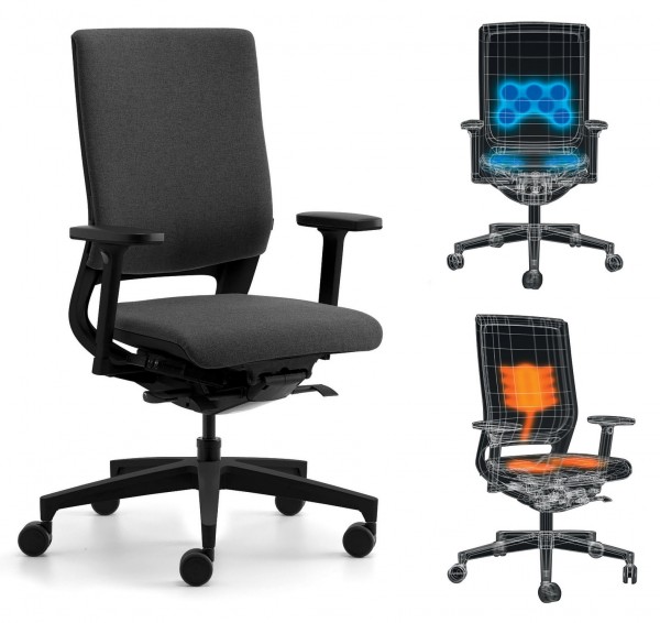 Klöber Mera Task Chair with Seat-Heating