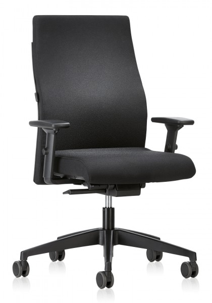 cb officechair Black Seven by Interstuhl